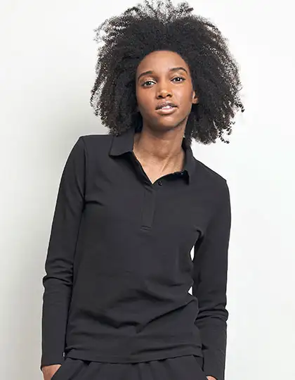 Women´s Long Sleeve Polo Shirt Owen – Artikelnummer NB4397
