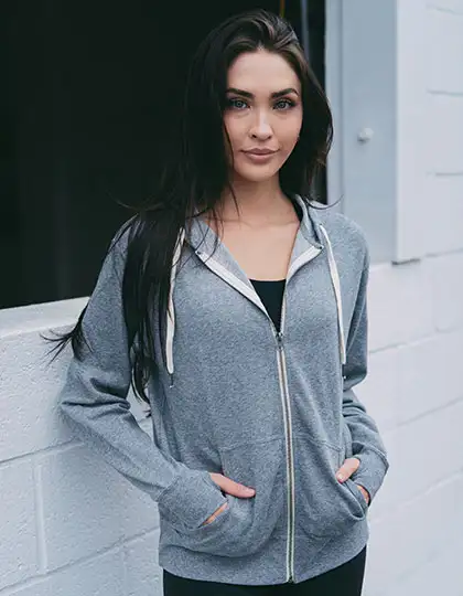 Unisex Midweight French Terry Zip Hood – Artikelnummer NP354