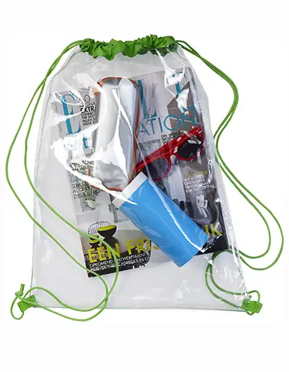 Transparent PVC Drawstring Backpack – Artikelnummer NT0927