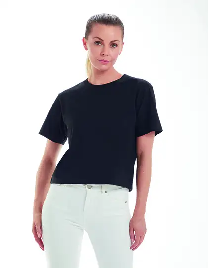 Women's Cropped Heavy T – Artikelnummer P198