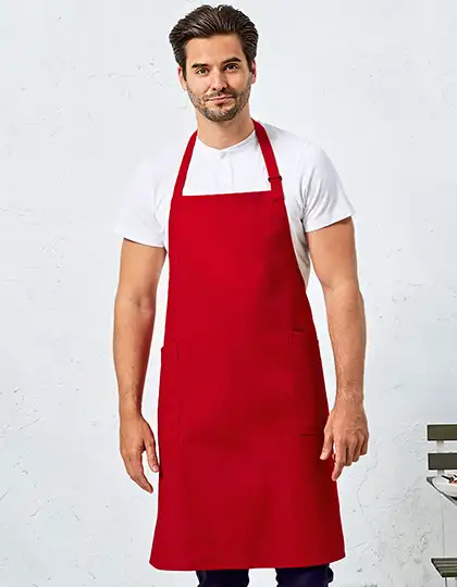 Recycled & Organic Fairtrade Bib Apron – Artikelnummer PW120
