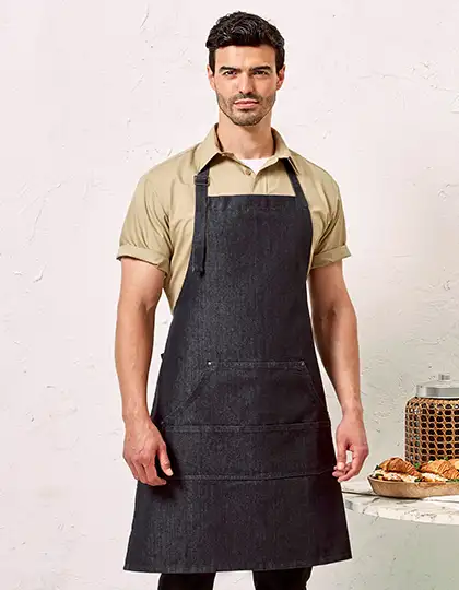 Jeans Stitch Denim Bib Apron – Artikelnummer PW126
