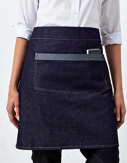 Domain Contrast Denim Waist Apron – Artikelnummer PW128