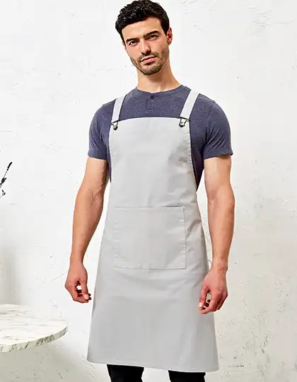 Cross Back Barista Bib Apron – Artikelnummer PW129