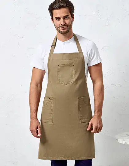 Cotton Chino Bib Apron – Artikelnummer PW132