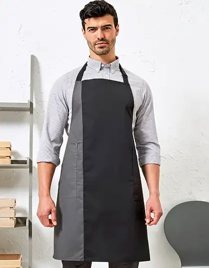 Colours Collection Contrast Bib Apron – Artikelnummer PW162