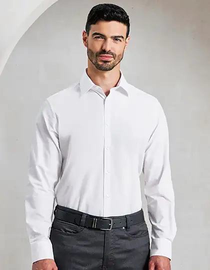 Men’s Long Sleeve ‘Recyclight’ Poplin Shirt – Artikelnummer PW203