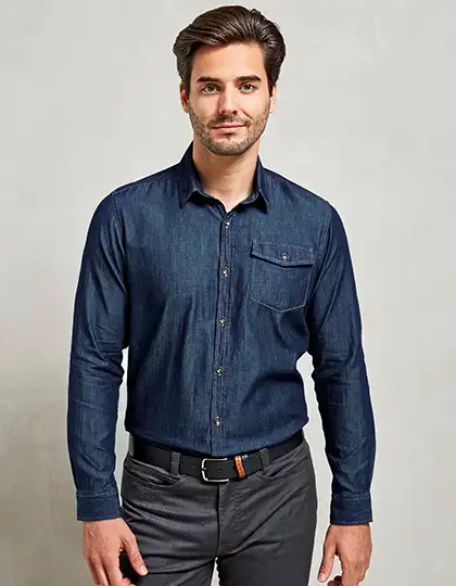 Men´s Jeans Stitch Denim Shirt – Artikelnummer PW222