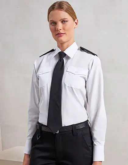 Women´s Long Sleeve Pilot Shirt – Artikelnummer PW310