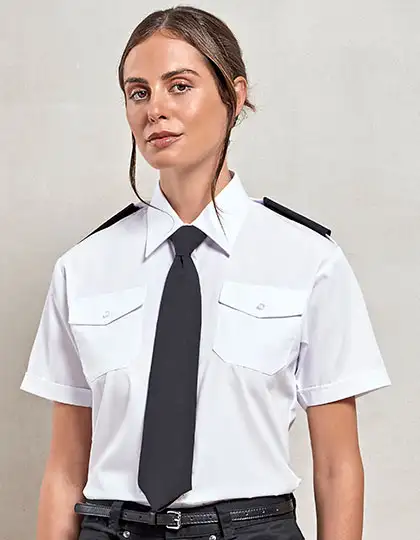Women´s Pilot Shirt Short Sleeve – Artikelnummer PW312