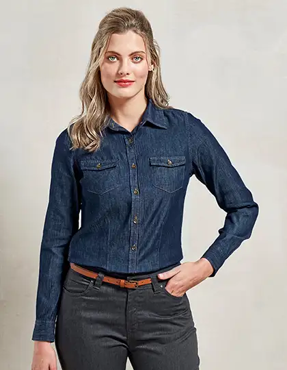 Women´s Jeans Stitch Denim Shirt – Artikelnummer PW322