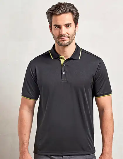 Men´s Contrast Coolchecker® Polo – Artikelnummer PW618