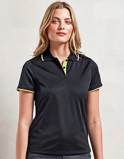 Women´s Contrast Coolchecker® Polo – Artikelnummer PW619