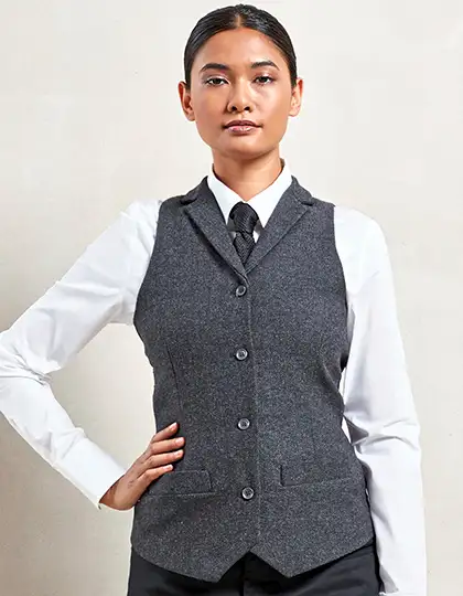 Women´s Herringbone Waistcoat – Artikelnummer PW626