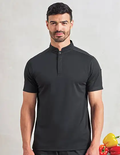 Essential ´Coolchecker®´ Chefs Shirt - Short Sleeve – Artikelnummer PW646