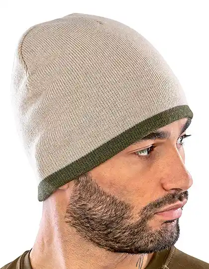 Soft Feel Cuffless Reversible Beanie – Artikelnummer RC46