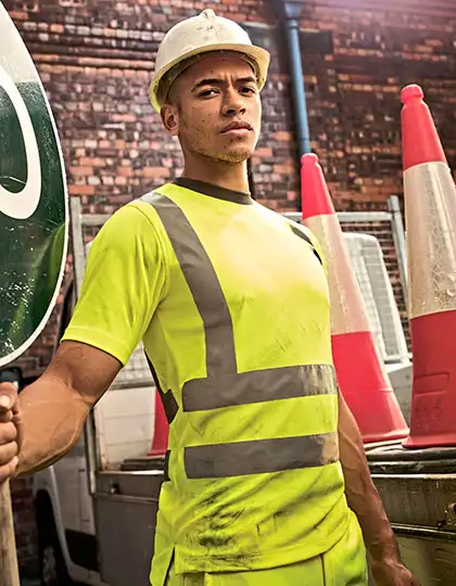 Pro Contract Hi-Vis T-Shirt – Artikelnummer RG270