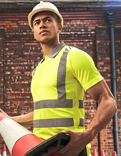 Pro Contract Hi-Vis Polo – Artikelnummer RG271