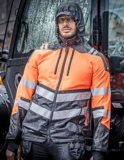 Hi-Vis X-Pro Waterproof Shell Jacket (Class 2) – Artikelnummer RG550