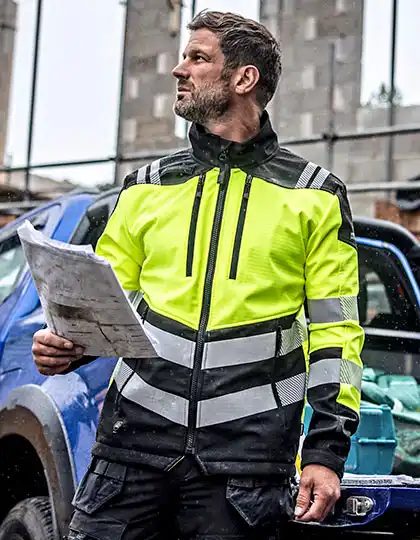 Hi-Vis X-Pro 3 Layer Softshell Jacket (Class 2) – Artikelnummer RG760