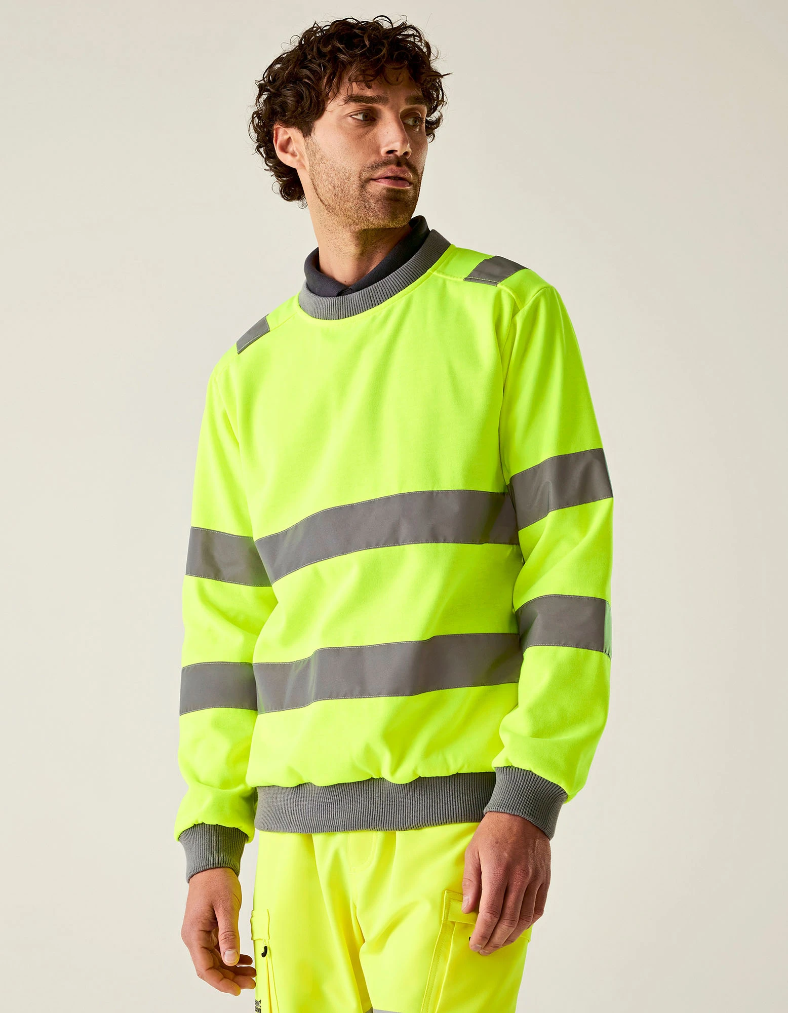 Hi-Vis Pro Contract Crew Neck Sweatshirt – Artikelnummer RG8130
