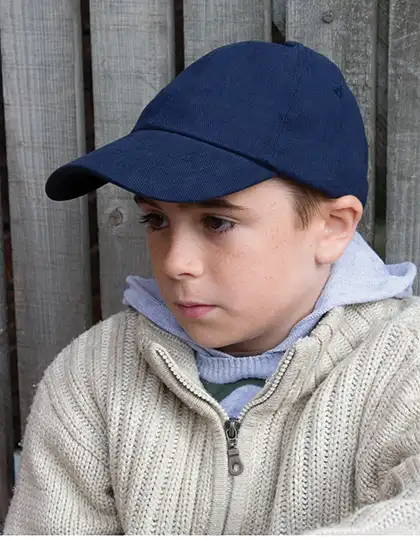 Junior Heavy Brushed Cotton Cap – Artikelnummer RH24J