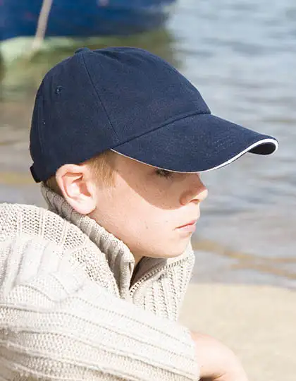 Junior Heavy Brushed Cotton Cap – Artikelnummer RH24PJ