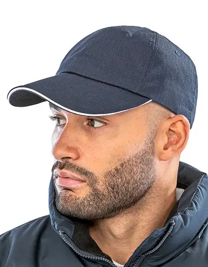Herringbone Cap With Sandwich Peak – Artikelnummer RH38