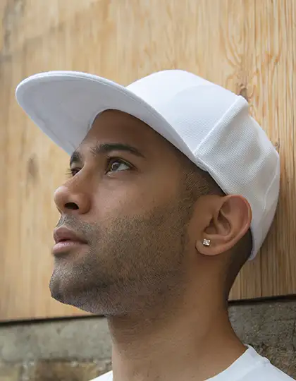 Bronx Original Flat Peak Snapback Cap – Artikelnummer RH83