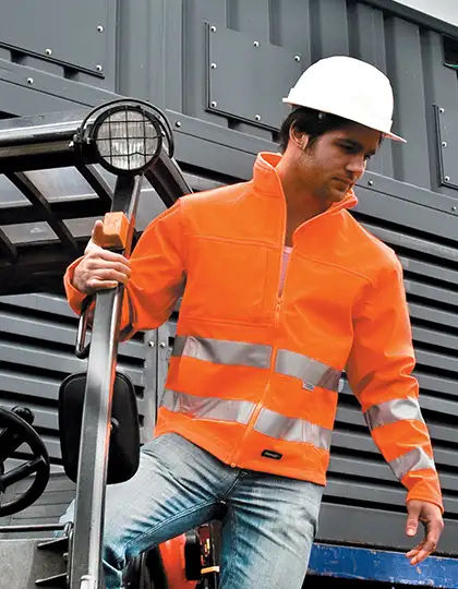 High Vis Soft Shell Jacket – Artikelnummer RT117