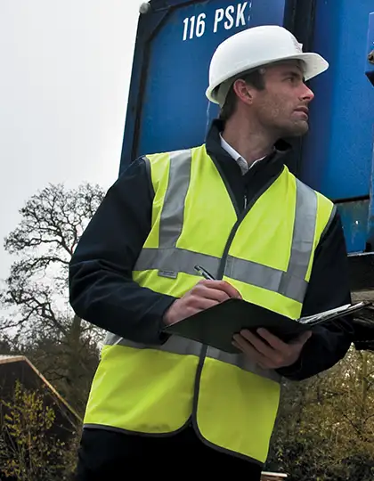Safety Hi-Vis Vest Using 3M™ – Artikelnummer RT21A
