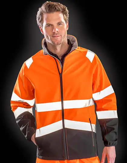Printable Safety Softshell Jacket – Artikelnummer RT450
