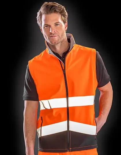 Printable Safety Softshell Gilet – Artikelnummer RT451