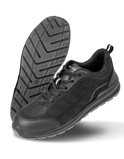 All Black Safety Trainer – Artikelnummer RT456X