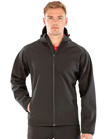 Men´s Recycled 3-Layer Printable Hooded Softshell Jacket – Artikelnummer RT911