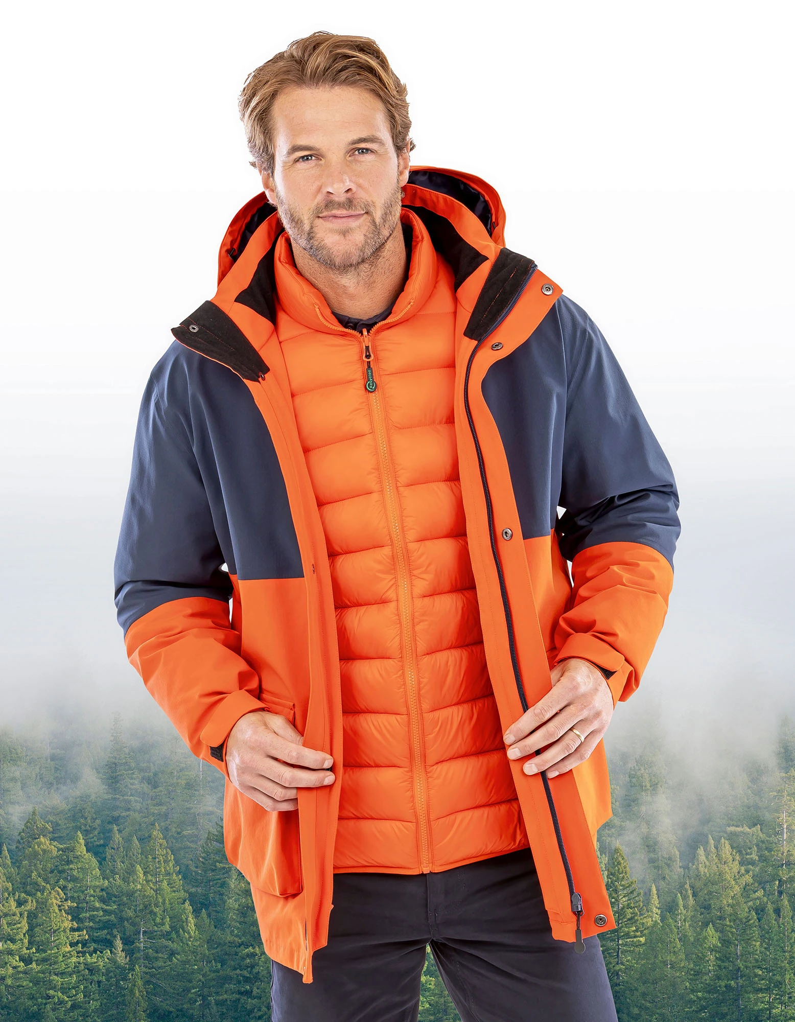 Recycled 3-In-1 Padded Ripstop Jacket – Artikelnummer RT920