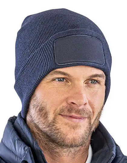 Recycled Double Knit Printers Beanie – Artikelnummer RT927