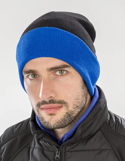 Recycled Black Compass Beanie – Artikelnummer RT930