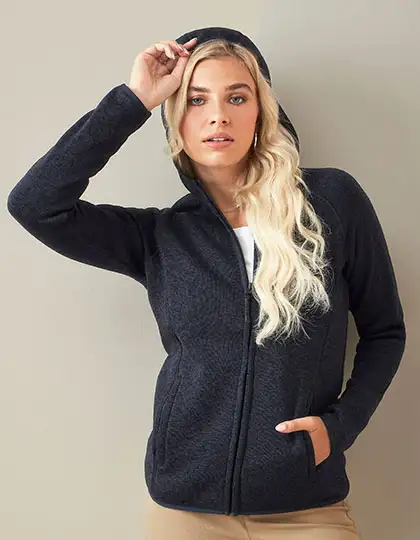 Lux Hooded Knitfleece Jacket Women – Artikelnummer S5560