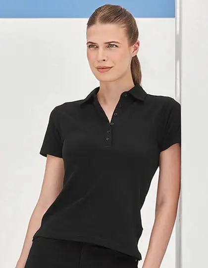 Women´s Short Sleeved Stretch Polo – Artikelnummer SF42