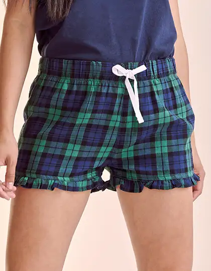 Women´s Tartan Frill Lounge Shorts – Artikelnummer SF82