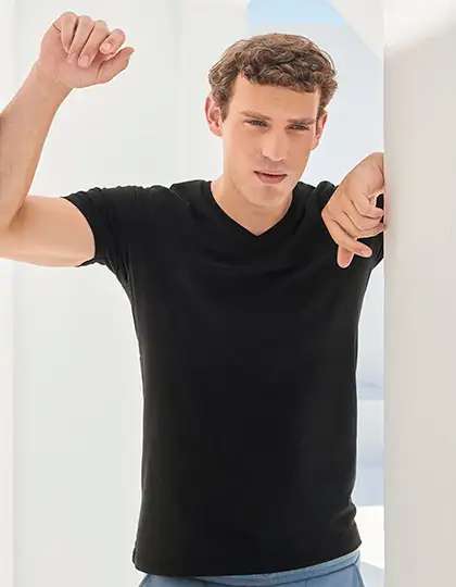 Men´s Feel Good Stretch V-Neck T – Artikelnummer SFM122