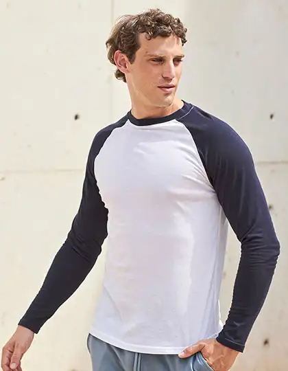 Men´s Long Sleeved Baseball T – Artikelnummer SFM271