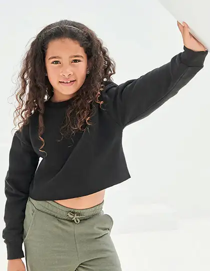 Kids´ Cropped Slounge Sweat – Artikelnummer SM515