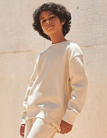 Kids' Sustainable Fashion Curved Hem Sweat – Artikelnummer SM530
