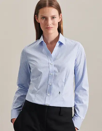 Women´s Blouse Slim Fit Check/Stripes Long Sleeve – Artikelnummer SN080619