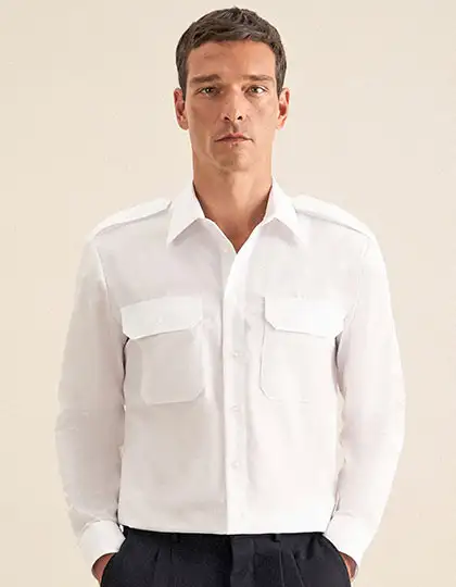 Men´s Pilot Shirt Regular Longsleeve – Artikelnummer SN146760