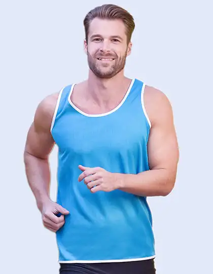 Men´s Contrast Sports Vest – Artikelnummer SW305