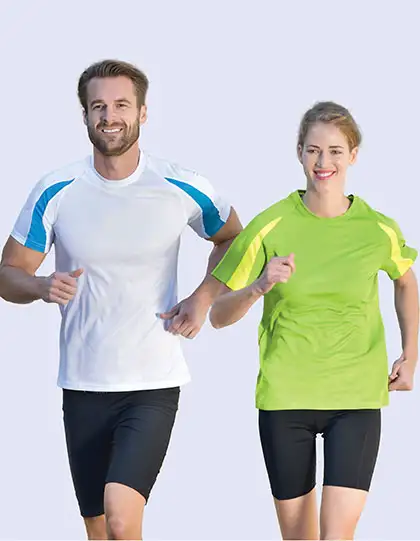 Unisex Contrast Sports T-Shirt – Artikelnummer SW309