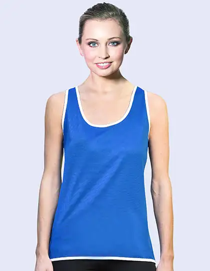 Ladies´ Contrast Sports Vest – Artikelnummer SW405